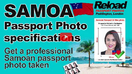 samoa passport photo