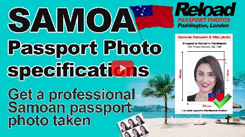 samoa passport photo