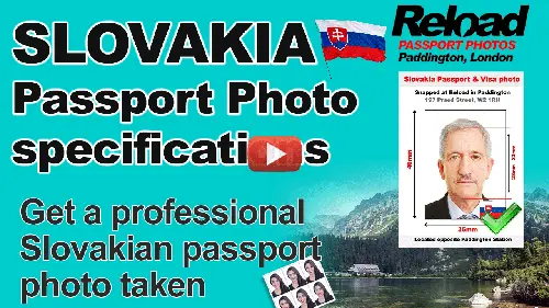 slovakia passport photo