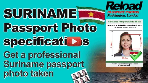 suriname passport photo