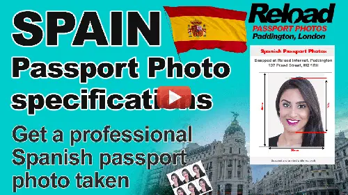 spain passport photo