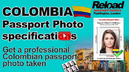 colombia passport photo