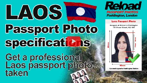 laos passport photo