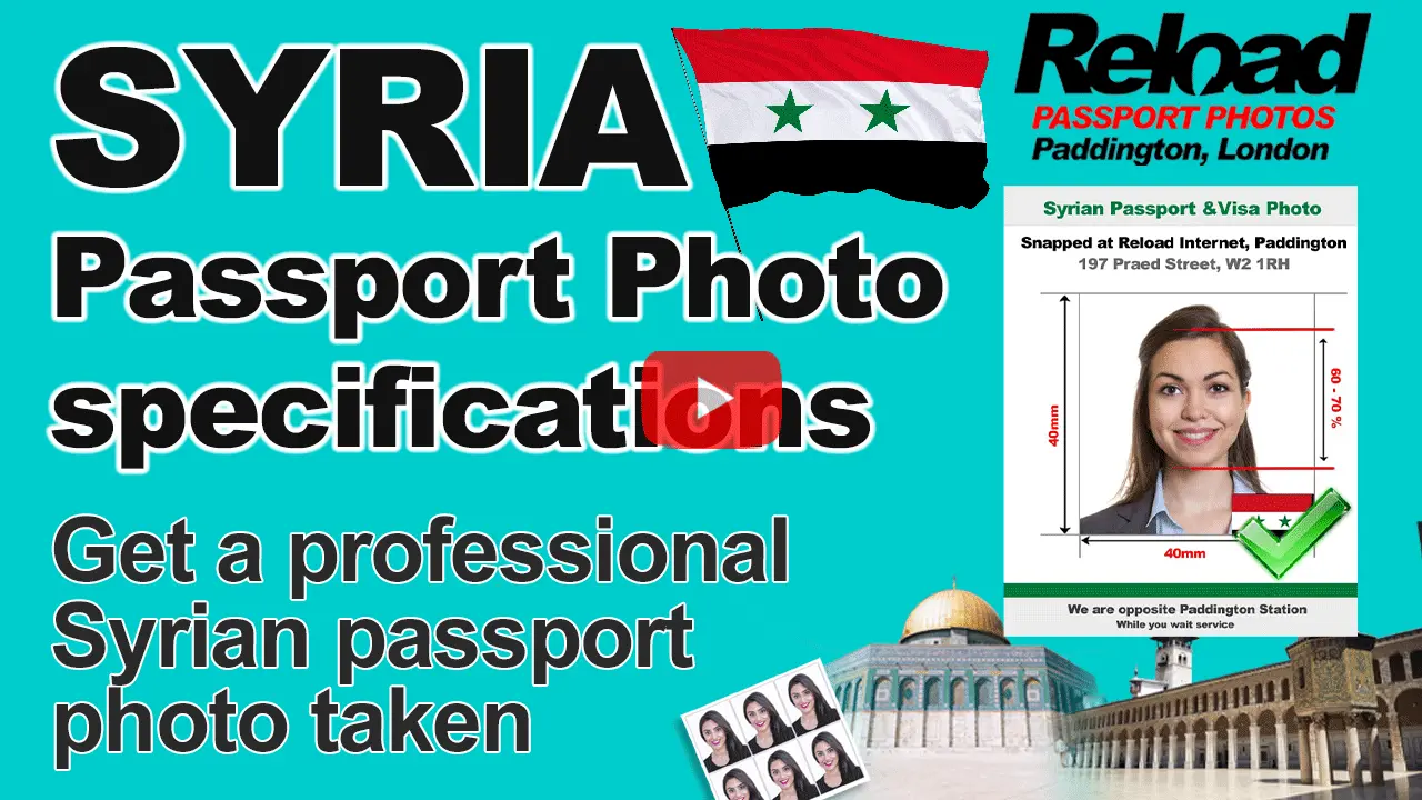 Syria passport photo