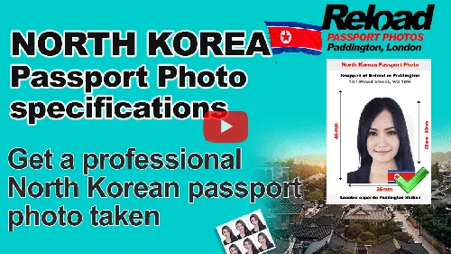 north korea passport photo