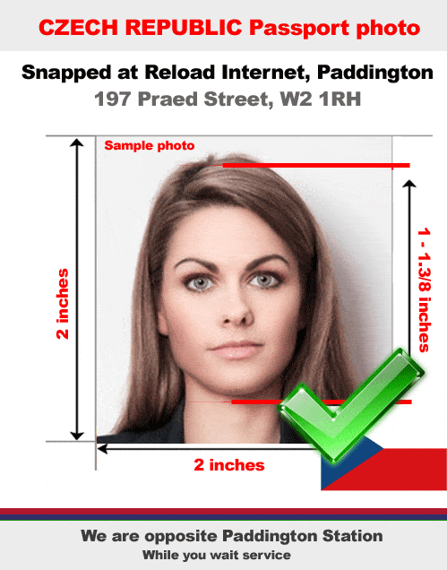 Czech Passport Photo specifications