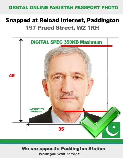 Online Pakistan Digital Passport Photo