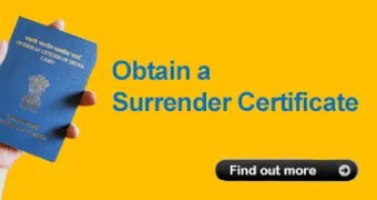 Surrender Certificate Help Service