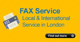 Fax Service in London – Local Fax service and international Fax service available