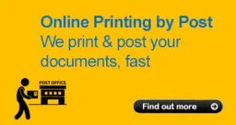 Online Document Prints by Post service. We accept small and large orders.