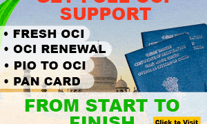 Get your OCI Visa card with our OCI Visa application help service. We are an OCI Agent & OCI Consultancy service based in London - Make a booking to visit us today
