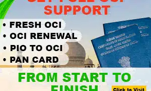 Get your OCI Visa card with our OCI Visa application help service. We are an OCI Agent & OCI Consultancy service based in London - Make a booking to visit us today